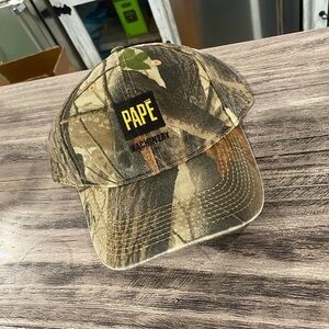 Camouflage Pape Machinery Hat